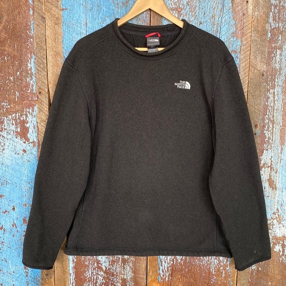 The North Face Men's Pullover Sweatshirt Charcoal Grey Black Size XL - Picture 1 of 9
